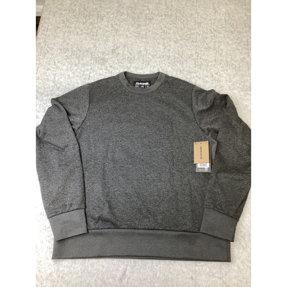 Dakine Liberator LW Crew Sweatshirt Black Heather Women L UPF 50+ W380DAK0002